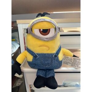 Minions The Rise of Gru Plush Just Play One Eyed Yellow Stuffed Toy 2021 8 inch